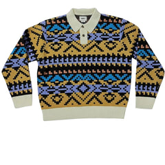 Obey Polo Maniche lunghe Geo missing Obey Polo Maniche lunghe Geo missing