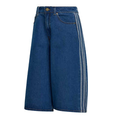 Adidas Originals Bermuda Firebird Denim Donna Clothing Adidas Originals Bermuda Firebird Denim Donna Clothing