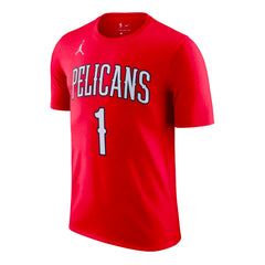 Nike Jordan T-Shirt Nba Name Number Statement Williamson Pelicans Sport Nike Jordan T-Shirt Nba Name Number Statement Williamson Pelicans Sport