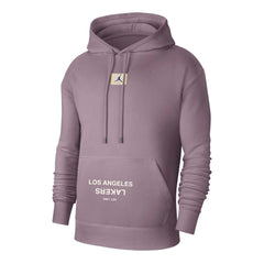 Nike Jordan Felpa con cappuccio Nike jordan city edition lakers Sport Nike Jordan Felpa con cappuccio Nike jordan city edition lakers Sport