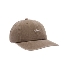 Obey Cappellino Pigment Lowercase 6 Clothing Obey Cappellino Pigment Lowercase 6 Clothing