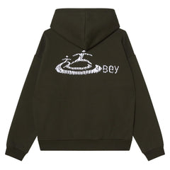 Obey Felpa Con Cappuccio Corporate Extra Heavy Hood Fleace Clothing Obey Felpa Con Cappuccio Corporate Extra Heavy Hood Fleace Clothing