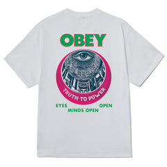 Obey T Shirt Truth To Power Clothing Obey T Shirt Truth To Power Clothing