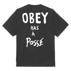 Obey T-Shirt Has A Posse Clothing Obey T-Shirt Has A Posse Clothing