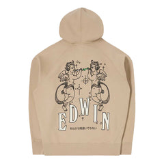 Edwin Felpa Cappuccio Brushed Oversized Angels Clothing Edwin Felpa Cappuccio Brushed Oversized Angels Clothing
