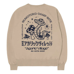 Edwin Felpa Girocollo Oversized Agaric Village Clothing Edwin Felpa Girocollo Oversized Agaric Village Clothing