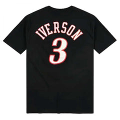 Mitchell & Ness T-Shirt Name Number Iverson 3 Sixers Sport Mitchell & Ness T-Shirt Name Number Iverson 3 Sixers Sport