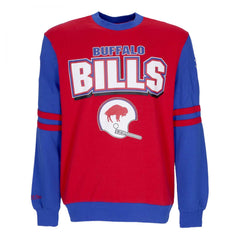 Mitchell & Ness Felpa Girocollo All Over 2.0 Bills Sport Mitchell & Ness Felpa Girocollo All Over 2.0 Bills Sport