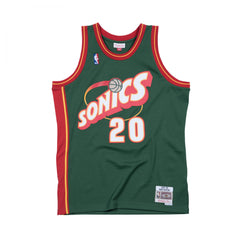Mitchell & Ness Canotta Swingman Payton Sonics 1995-96 Sport Mitchell & Ness Canotta Swingman Payton Sonics 1995-96 Sport