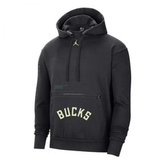 Nike Jordan Felpa Con Cappuccio Fleece Bucks Sport Nike Jordan Felpa Con Cappuccio Fleece Bucks Sport