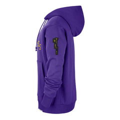 Nike Felpa Con Cappuccio Standard Issue City Edition Lakers Sport Nike Felpa Con Cappuccio Standard Issue City Edition Lakers Sport