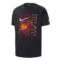 Nike T-Shirt Cts M90 Miami Heat Sport Nike T-Shirt Cts M90 Miami Heat Sport