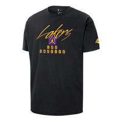 Nike Jordan T-Shirt Statement M90 Lakers Sport Nike Jordan T-Shirt Statement M90 Lakers Sport