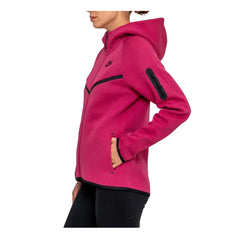 Nike Felpa Con Cappuccio Full zip Tech Fleece Donna Sport