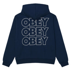 Obey Felpa C/Capp Treble Extra Heavy Clothing