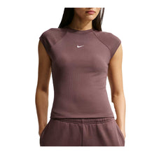 Nike T-Shirt Chillknit Rib Donna Sport