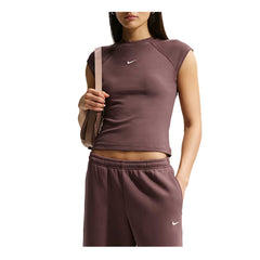 Nike T-Shirt Chillknit Rib Donna Sport