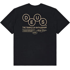 Deus T Shirt Loose Fit Mechanism Clothing