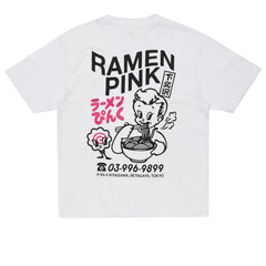 Edwin T Shirt Over Size Ramen Pink Clothing