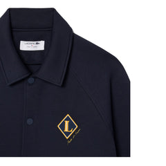 Lacoste Felpa College Bottoni Made In France Clothing