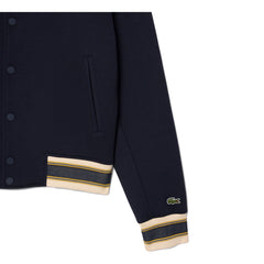 Lacoste Felpa College Bottoni Made In France Clothing