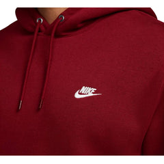 Nike Felpa C/Capp Club Small Logo Felpata Sport