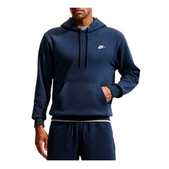 Nike Felpa C/Capp Club Small Logo Felpata Sport