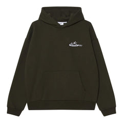 Obey Felpa Con Cappuccio Corporate Extra Heavy Hood Fleace Clothing