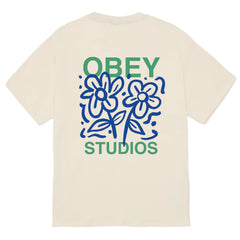 Obey T Shirt Regular Fit  Grown Whit Love Clothing