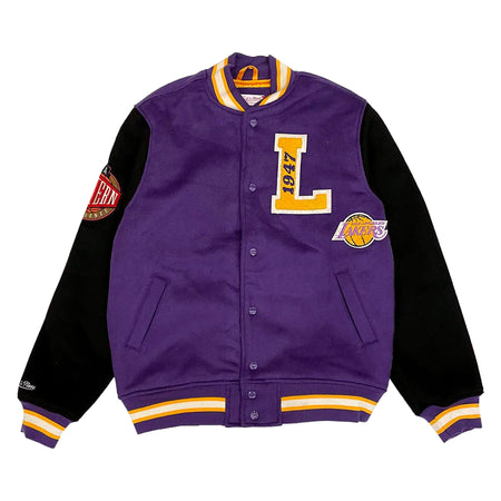 Mitchell Ness Giacca Nba Team Legacy Varsity Lakers Space23
